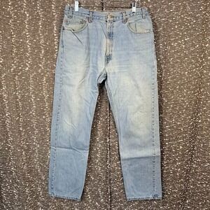 Vintage Levi's‎ 505 Denim Jeans Regular Fit Straight Leg Men's 36x32